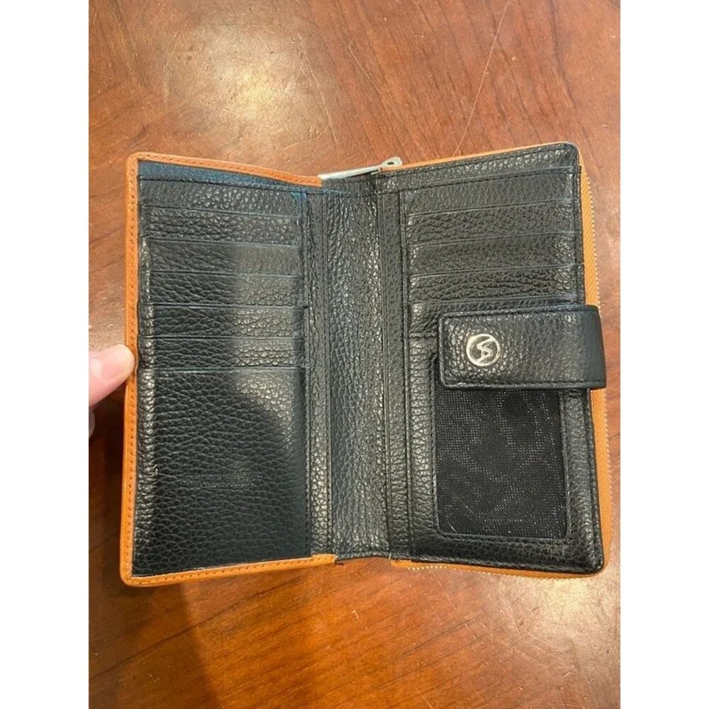 Valentina Hand Clutch Wallet Wristlet Leather